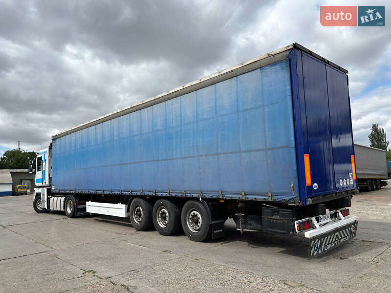 Тентованный борт (штора) - полуприцеп Krone SDP 27 2002 в Одессе