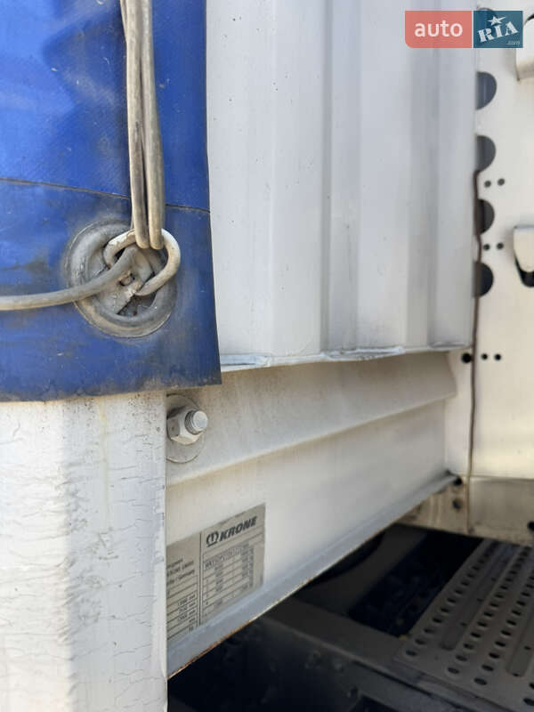 Тентованный борт (штора) - полуприцеп Krone SDP 27 2006 в Тернополе фото 5 Тентованный борт (штора) - полуприцеп Krone SDP 27 2006 в Тернополе