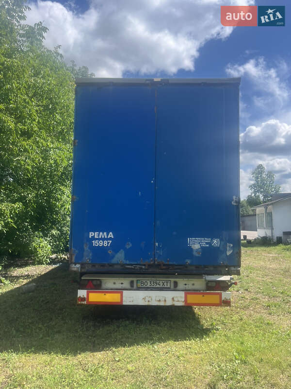 Бортовий напівпричіп Krone SDP 27 2003 в Тернополі