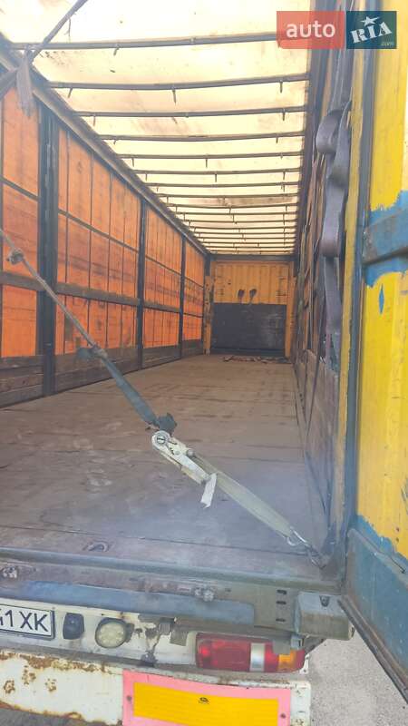 Тентованный борт (штора) - полуприцеп Krone SDP 27 2007 в Киеве