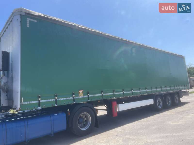 Тентованный борт (штора) - полуприцеп Krone SDP 27 2006 в Белой Церкви