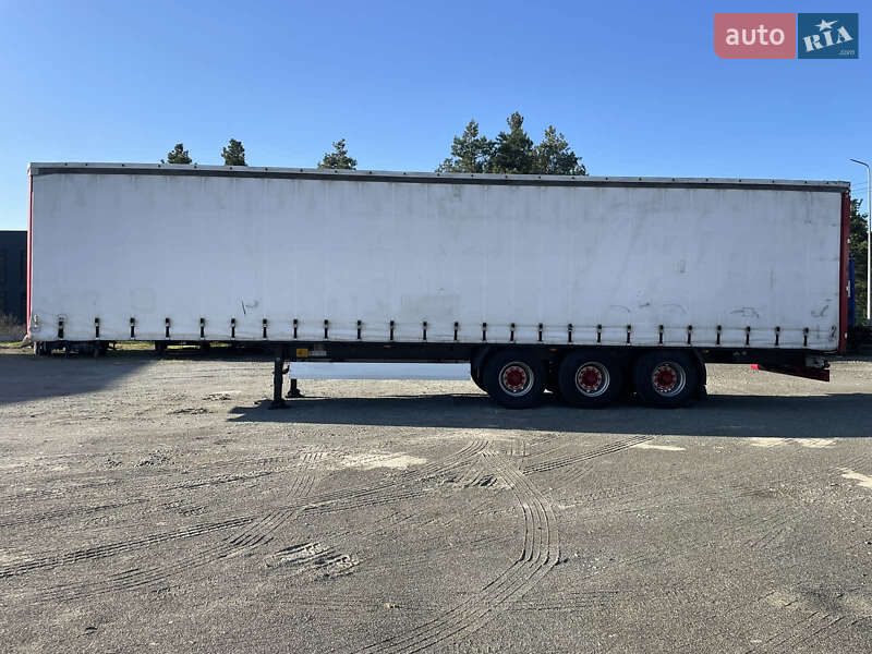 Тентованный борт (штора) - полуприцеп Krone SDP 27 2005 в Вышгороде