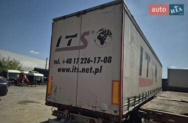 Тентованный борт (штора) - полуприцеп Krone SDP 27 2001 в 