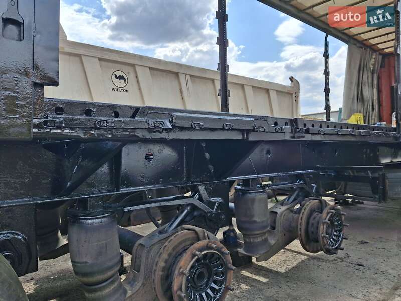 Тентованный борт (штора) - полуприцеп Krone SDP 27 2007 в Кривом Роге