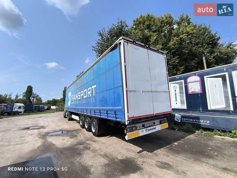 Бортовой полуприцеп Krone SDP 27 2012 в 