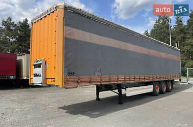 Тентований борт (штора) - напівпричіп Krone SDP 27 2002 в 