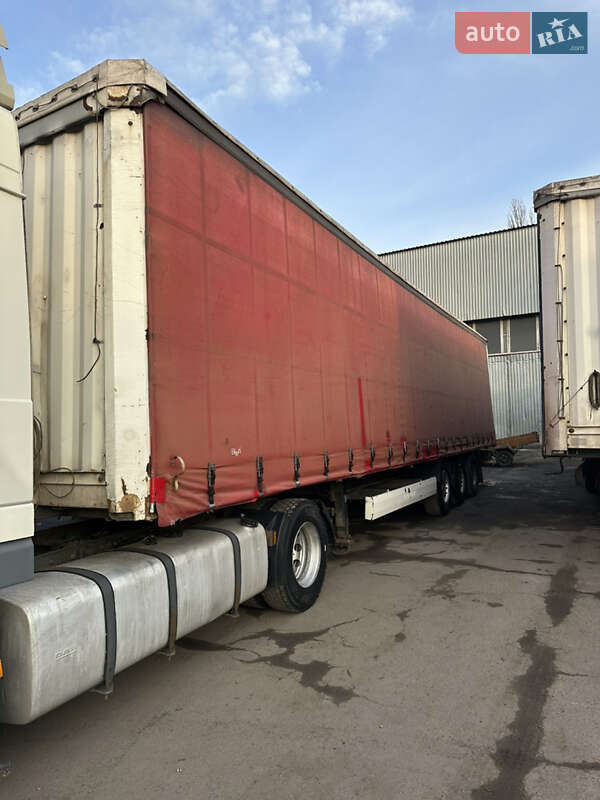 Тентованный борт (штора) - полуприцеп Krone SDP 27 2007 в Черкассах фото 14 Тентованный борт (штора) - полуприцеп Krone SDP 27 2007 в Черкассах