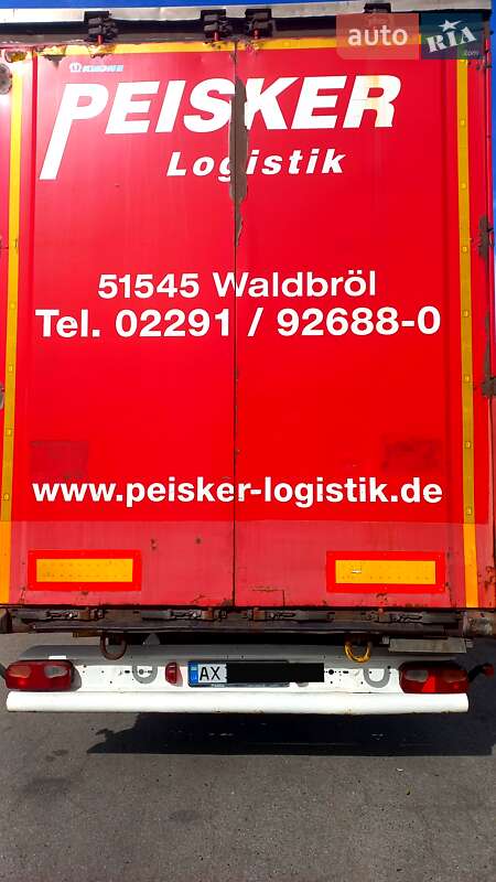 Тентованный борт (штора) - полуприцеп Krone SDP 27 2004 в Харькове