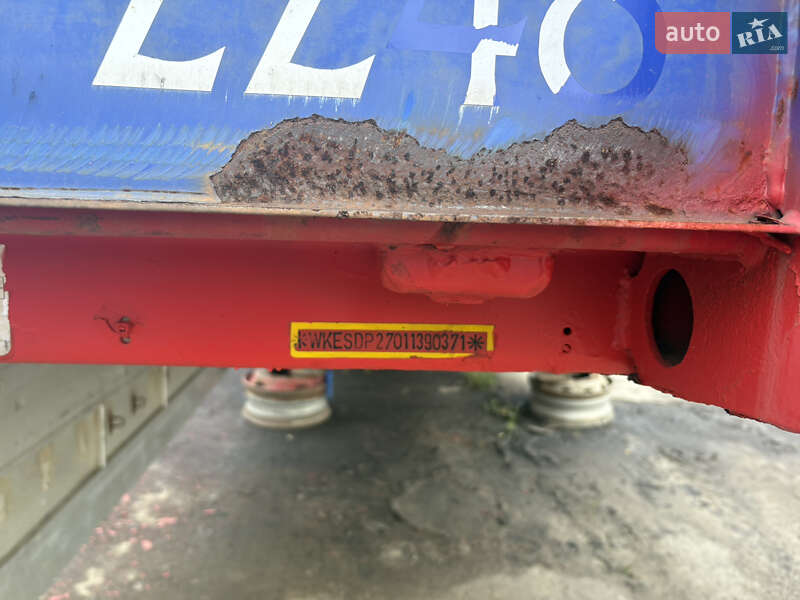 Бортовий напівпричіп Krone SDP 27 2003 в Сарнах