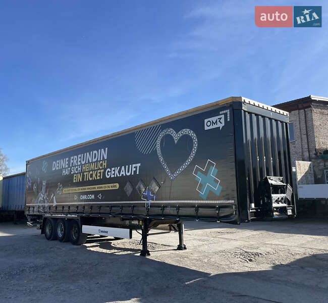 Тентований борт (штора) - напівпричіп Krone SDP 27 2013 в Львові фото 2 Тентований борт (штора) - напівпричіп Krone SDP 27 2013 в Львові