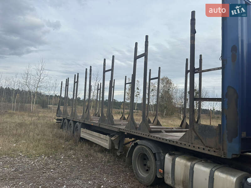 Лісовоз / Сортиментовоз - напівпричіп Krone SDP 27 2002 в Сарнах