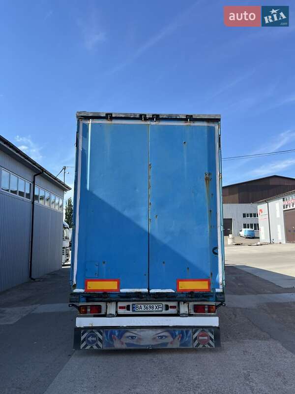 Тентований борт (штора) - напівпричіп Krone SDP 27 2002 в Чернігові