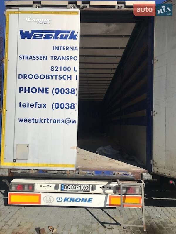 Тентованный борт (штора) - полуприцеп Krone SDP 27 2013 в Дрогобыче фото 5 Тентованный борт (штора) - полуприцеп Krone SDP 27 2013 в Дрогобыче