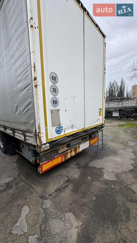 Тентований борт (штора) - напівпричіп Krone SDP 27 2011 в Вінниці