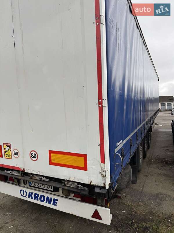 Тентованный борт (штора) - полуприцеп Krone SDP 27 2010 в Богодухове