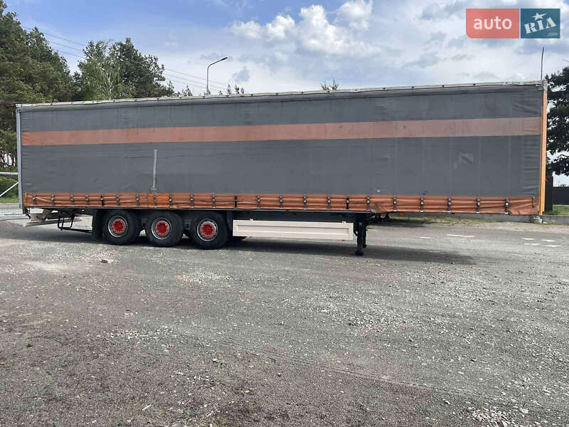 Тентованный борт (штора) - прицеп Krone SDP 27 2002 в Вышгороде фото 4 Тентованный борт (штора) - прицеп Krone SDP 27 2002 в Вышгороде