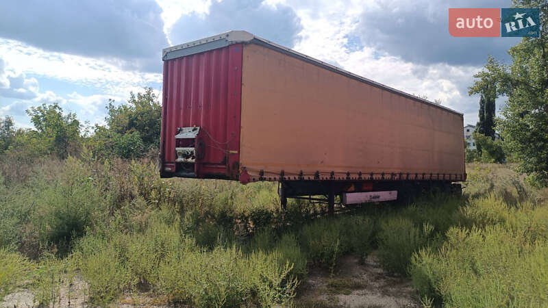 Тентованный борт (штора) - полуприцеп Krone SDP 27 2012 в Киеве