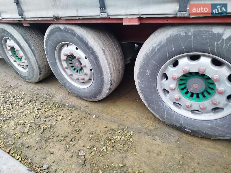 Тентованный борт (штора) - полуприцеп Krone SDP 27 2004 в Ивано-Франковске