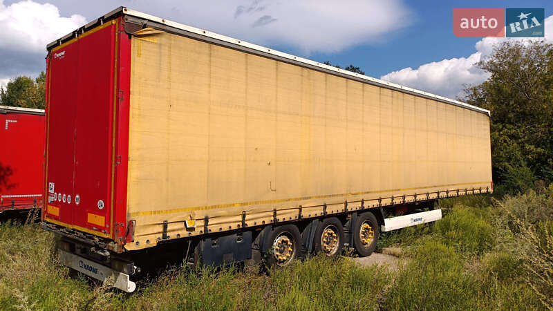 Тентованный борт (штора) - полуприцеп Krone SDP 27 2012 в Киеве