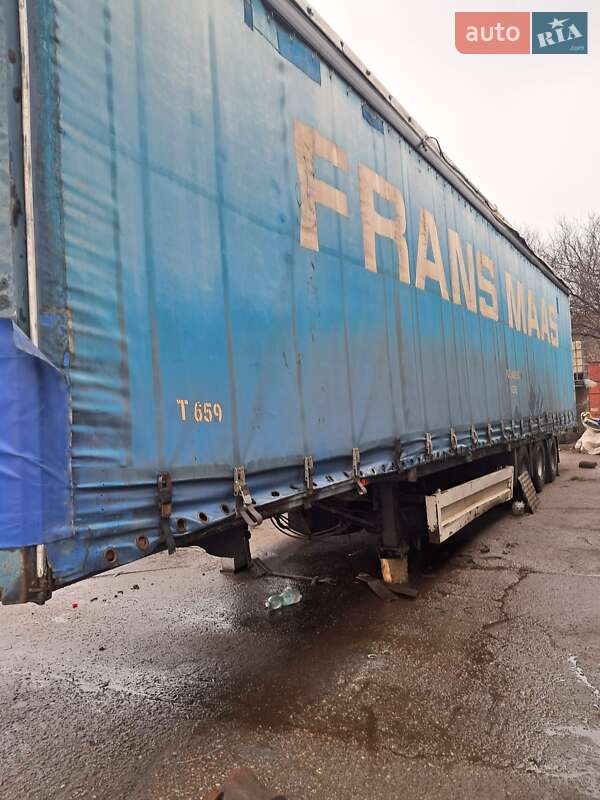 Тентованный борт (штора) - полуприцеп Krone SDP 27 2000 в Харькове фото 2 Тентованный борт (штора) - полуприцеп Krone SDP 27 2000 в Харькове