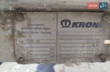 Бортовой полуприцеп Krone SDP 27 2000 в Кривом Роге