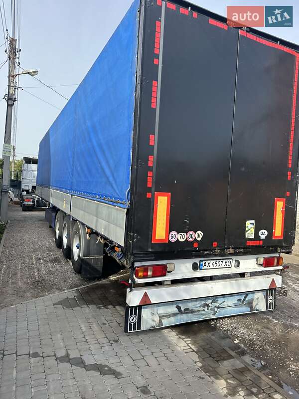 Тентований борт (штора) - напівпричіп Krone SDP 27 1998 в Харкові