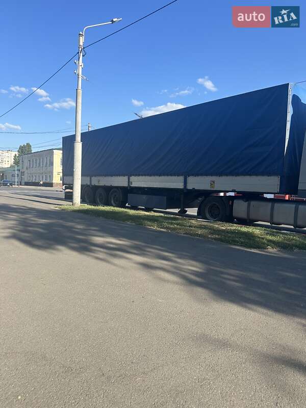 Тентований борт (штора) - напівпричіп Krone SDP 27 1998 в Харкові