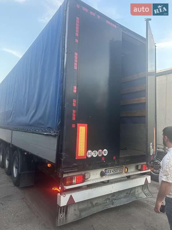 Тентований борт (штора) - напівпричіп Krone SDP 27 1998 в Харкові