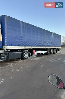 Тентований борт (штора) - напівпричіп Krone SDP 27 2008 в Долині