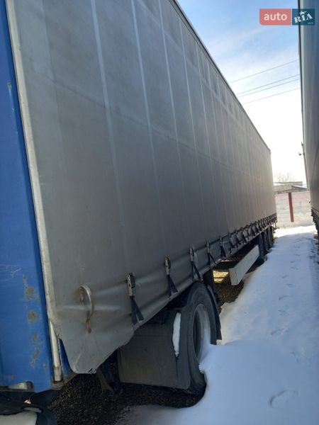 Тентований борт (штора) - напівпричіп Krone SDP 27 2008 в Львові