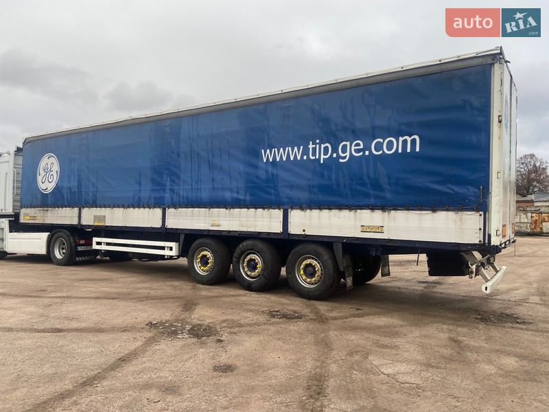 Тентованный борт (штора) - полуприцеп Krone SDP 27 2000 в Чернигове