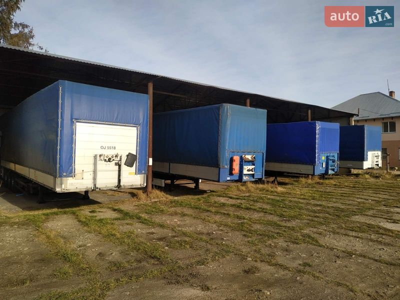 Бортовий напівпричіп Krone SDP 27 2007 в Рава-Руській