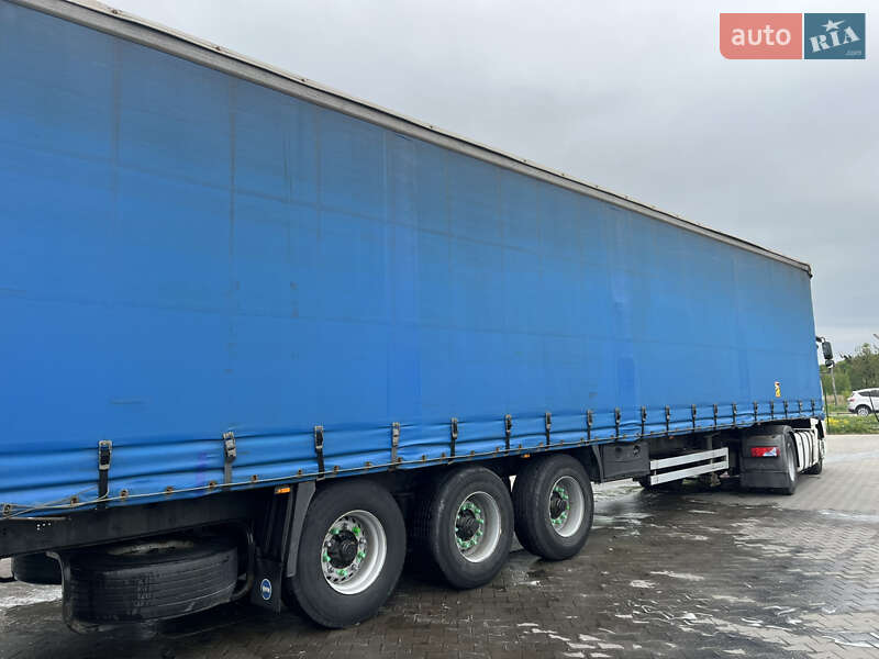 Тентованный борт (штора) - полуприцеп Krone SDP 2007 в Звягеле