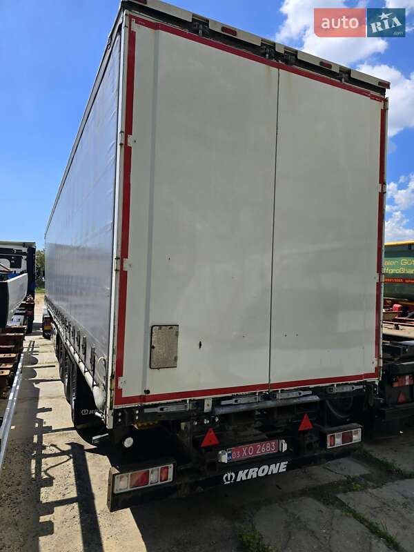 Тентованный борт (штора) - полуприцеп Krone SDP 2016 в Одессе