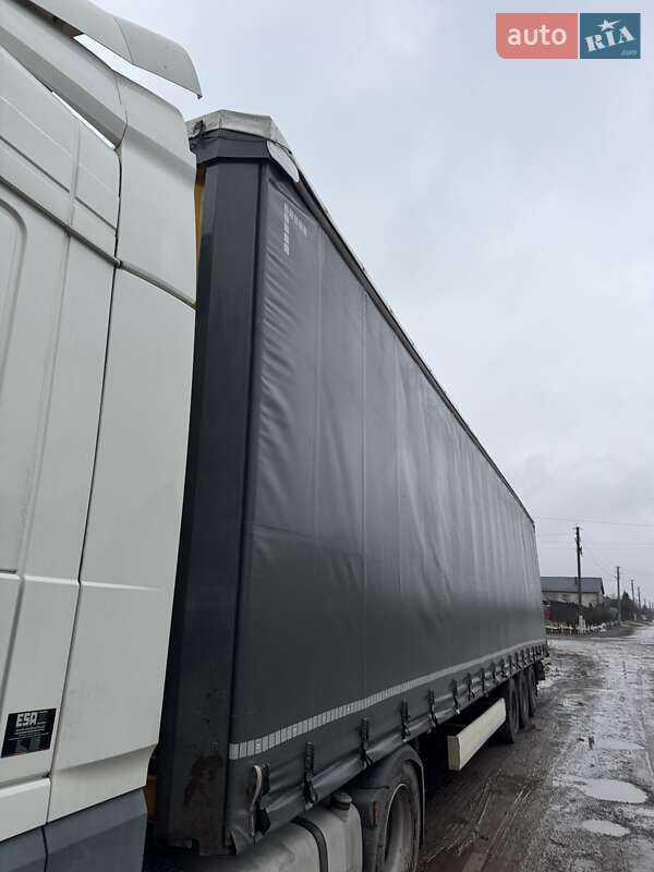 Тентованный борт (штора) - полуприцеп Krone SDP 2011 в Львове