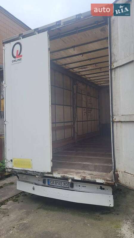 Тентованный борт (штора) - полуприцеп Krone ZZ 2010 в Черкассах фото 3 Тентованный борт (штора) - полуприцеп Krone ZZ 2010 в Черкассах