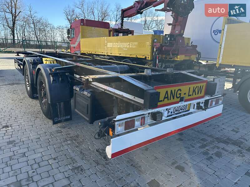 Контейнеровоз Krone ZZ 2015 в Залещиках