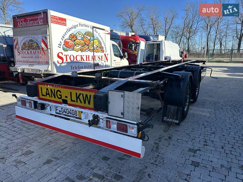 Контейнеровоз Krone ZZ 2015 в Залещиках