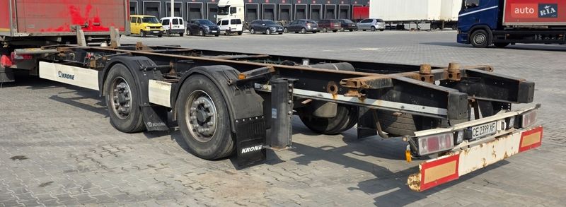 Контейнеровоз Krone ZZ 2015 в Львові