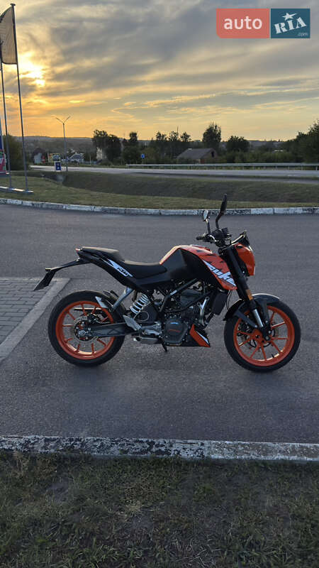 Мотоцикл Без обтікачів (Naked bike) KTM 200 Duke 2021 в Городищеві