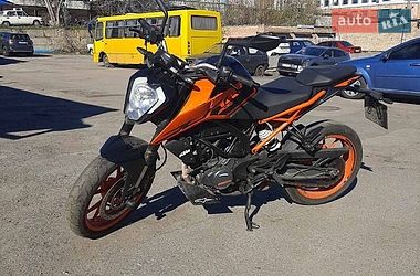 Мотоцикл Без обтекателей (Naked bike) KTM 200 Duke 2020 в Киеве