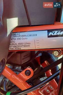 Мотоцикл Без обтекателей (Naked bike) KTM 390 Duke 2020 в 