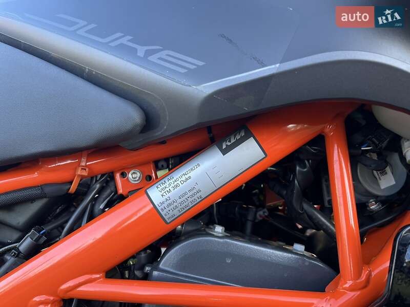 Мотоцикл Без обтікачів (Naked bike) KTM 390 Duke 2023 в Києві фото 10 Мотоцикл Без обтікачів (Naked bike) KTM 390 Duke 2023 в Києві