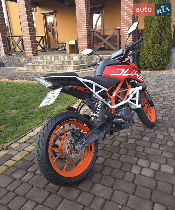 Мотоцикл Без обтекателей (Naked bike) KTM 390 Duke 2017 в Львове