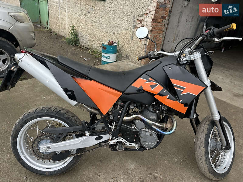 Грузовые мотороллеры, мотоциклы, скутеры, мопеды KTM 640 2005 в 