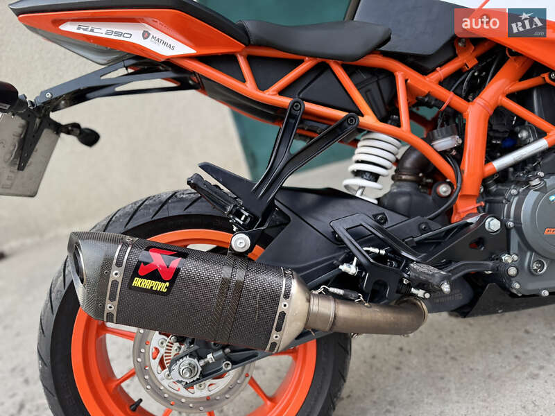 Спортбайк KTM RC 390 2017 в Товсте