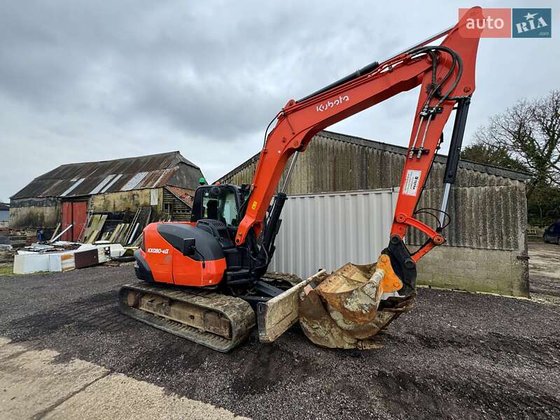 Міні-екскаватор Kubota KX 080-4 2020 в Києві