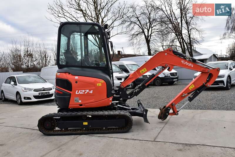 Міні-екскаватор Kubota U27-4 2020 в Дрогобичі