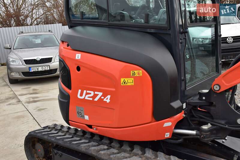 Міні-екскаватор Kubota U27-4 2020 в Дрогобичі