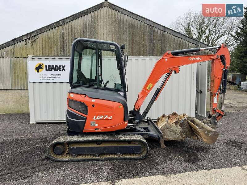 Миниэкскаватор Kubota U27-4 2018 в Киеве
